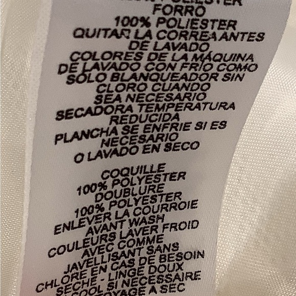 Vintage J Howard Sundress Size 6 White with Yellow Flowers Fully Lined - Picture 15 of 16